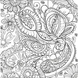 Paisley Páginas Para Colorear