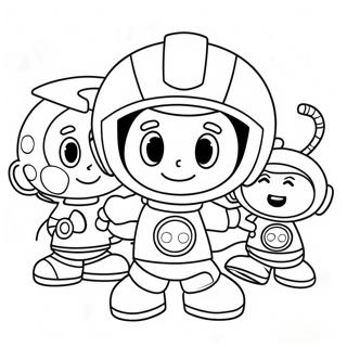 Equipo Umizoomi Páginas Para Colorear