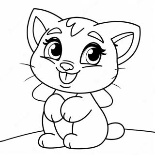 Pagina Para Colorear De Angela Habladora Juguetona 137825 69300