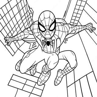 Pagina Para Colorear De Spider Man En Traje Negro Sin Camino A Casa 138336-69690