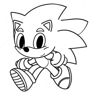 Pagina Para Colorear De Sonic El Erizo 138413-69752