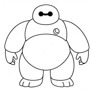 Pagina Para Colorear De Baymax 138438-69772