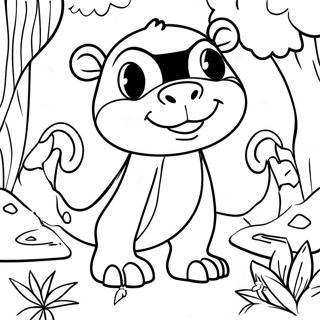 Pagina Para Colorear De Aventura Emocionante En La Selva De Zooba 138466-69798