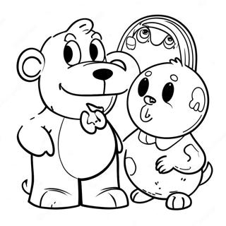 Pagina Para Colorear De Stanley Con Amigos 138492 69822