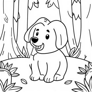 Pagina Para Colorear De Stanley En Un Bosque Magico 138493 69827