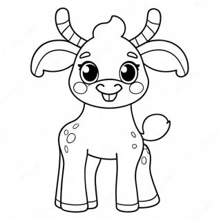 Pagina Para Colorear De Reno Navideno Lindo 138541-69855