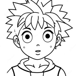 Pagina Para Colorear De Killua 138591-69890