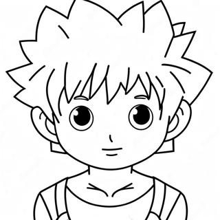 Pagina Para Colorear De Killua 138591-69892