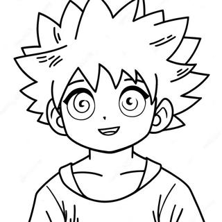 Pagina Para Colorear De Killua Sonriendo 138594 69903