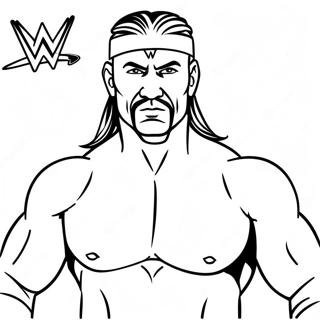 Pagina Para Colorear De La Wwe 138948-70172