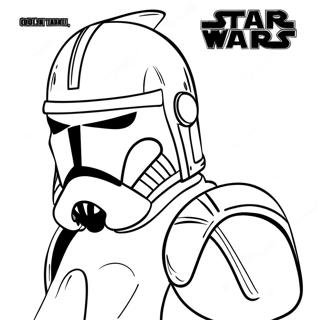 Pagina Para Colorear Del Clon Trooper De Fase 2 139179-70350