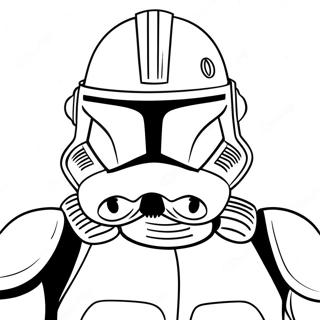 Pagina Para Colorear Del Clon Trooper De Fase 2 139179-70352