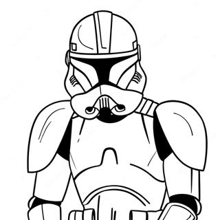 Pagina Para Colorear Del Clon Trooper De Fase 2 Dinamico 139182 70361