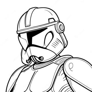 Pagina Para Colorear Del Clon Trooper De Fase 2 Dinamico 139182 70364
