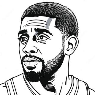 Pagina Para Colorear De Kyrie Irving 139231-70389