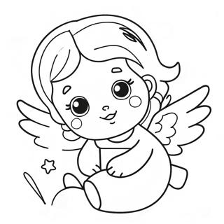 Pagina Para Colorear De Pequeno Angel 139411-70531