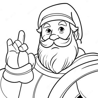 Pagina Para Colorear De Santa Claus Con Los Vengadores 139462-70574