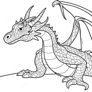 Pagina Para Colorear De Smaug El Dragon 139488-70600
