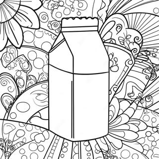 Pagina Para Colorear De Carton De Leche 139537-70629