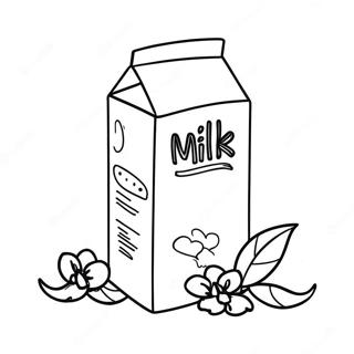 Pagina Para Colorear De Carton De Leche 139537-70630