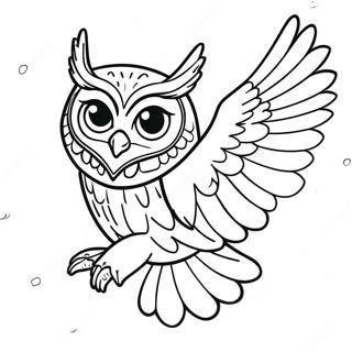 Búho Páginas para colorear