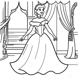 Princesa Disney Páginas Para Colorear