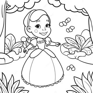 Princesa Disney Páginas Para Colorear