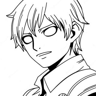 Pagina Para Colorear De Shoto Todoroki Con Fuego Y Hielo 16637-3642