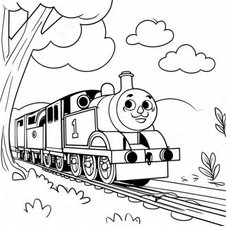 Thomas Y Sus Amigos Páginas Para Colorear