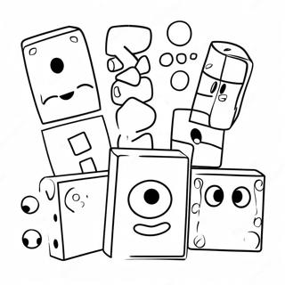 Aventura Divertida De Numberblocks Pagina Para Colorear 17529-3830