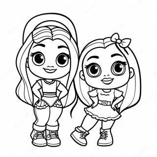 Pagina Para Colorear De Amigas Bratz Divirtiendose 17711-3869