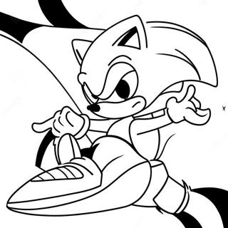 Pagina Para Colorear De Sonic El Velocista 1-1251