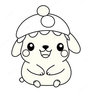 Pompompurin Páginas Para Colorear