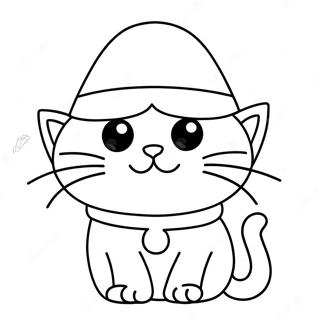 Pete El Gato Con Un Sombrero Genial Para Colorear 23230-5066