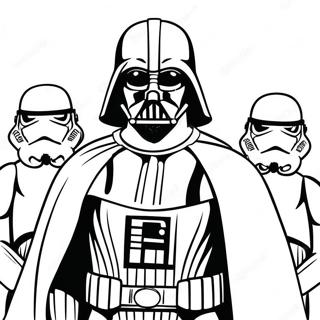 Darth Vader Páginas para colorear