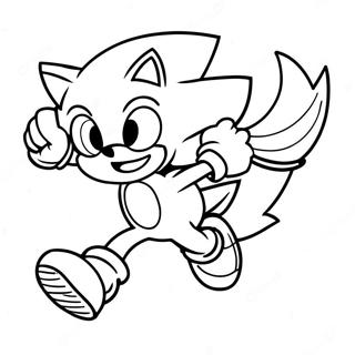 Pagina Para Colorear De Sonic Exe Persiguiendo A Tails 23886-5205