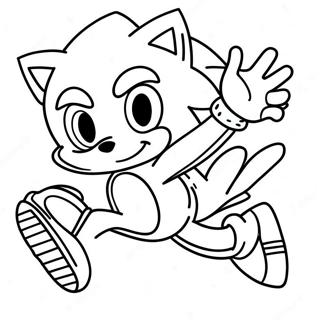 Pagina Para Colorear De Sonic Exe Persiguiendo A Tails 23886-5207