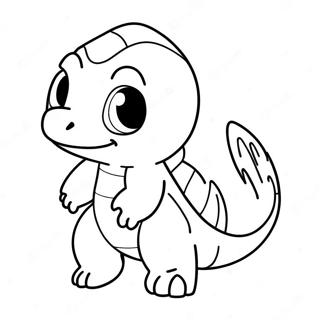 Dibujo Para Colorear De Charmander Bonito 27086-5893