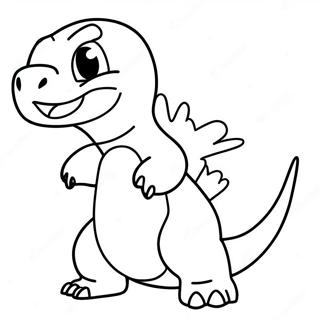 Dibujo Para Colorear De Charmander Enojado 27087-5898