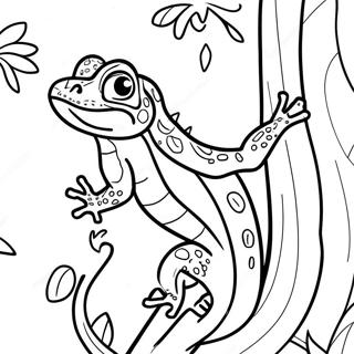 Lagarto Páginas Para Colorear