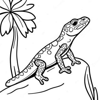 Lagarto Páginas para colorear