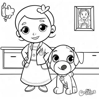 Dibujo Para Colorear De Doc Mcstuffins En La Clinica 27295-5937