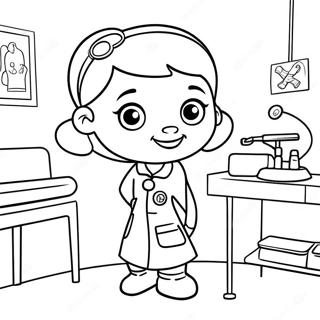 Dibujo Para Colorear De Doc Mcstuffins En La Clinica 27295-5938