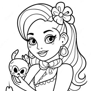 Pagina Para Colorear De Draculaura De Monster High 27844-6054