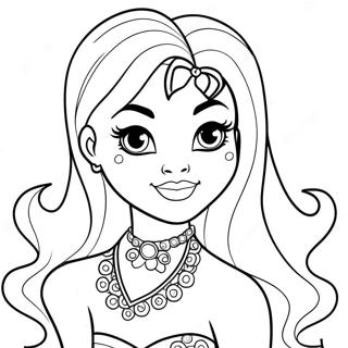 Pagina Para Colorear De Draculaura De Monster High 27844-6055