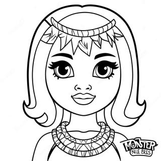 Monster High Páginas para colorear