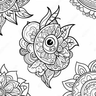 Tatuaje Páginas Para Colorear