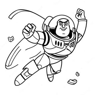 Pagina Para Colorear De Buzz Lightyear Volando 28397-6177