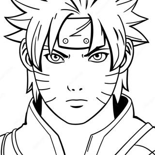 Pagina Para Colorear De Sasuke En Modo Sabio 28855-6279