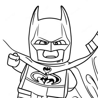 Pagina Para Colorear De Lego Batman En Accion 29294-6375